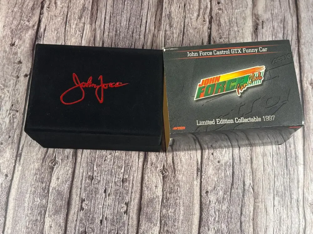 John Force Fan Club Exclusive Castro GTX Diecast Nascar Funny Car 1997 Limited
